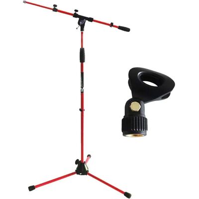 keepdrum - MS106 RD - Rot - Galgen 44-82 cm - Mikrofonständer keepdrum - MS106 RD - Rot - Galgen 44-82 cm - Mikrofonständer