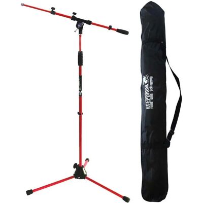 keepdrum - MS106 RD - Rot - 100-176 cm - Mikrofonständer keepdrum - MS106 RD - Rot - 100-176 cm - Mikrofonständer