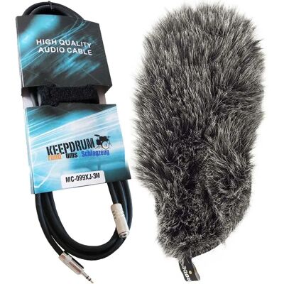 RØDE - DeadCat VMPR - Schwarz - 3m Kabel - Windschutz RØDE - DeadCat VMPR - Schwarz - 3m Kabel - Windschutz