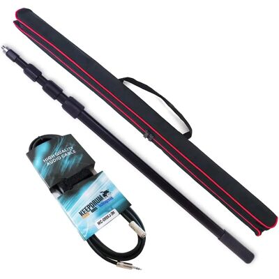 keepdrum MPB03 3m Teleskop Boom Pole mit 3,5mm Verlängerungskabel keepdrum MPB03 3m Teleskop Boom Pole mit 3,5mm Verlängerungskabel