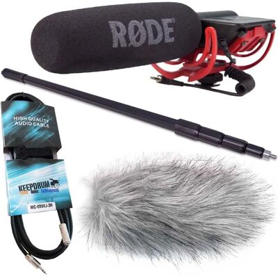 RØDE Videomic - MPB03 Mikrofon - Windschutz & Kabel RØDE Videomic - MPB03 Mikrofon - Windschutz & Kabel