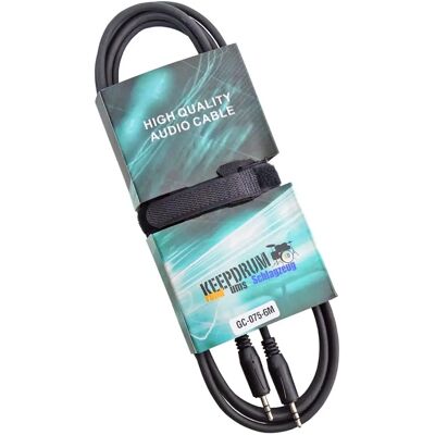 Keepdrum - GC075 - 6 m - 3,5 mm Stereo - Audio cable Keepdrum - GC075 - 6 m - 3,5 mm Stereo - Audio cable