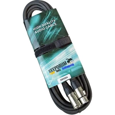 Keepdrum - DMX-Kabel 3P XLR - 15m - 100Ω - DMX-Kabel Keepdrum - DMX-Kabel 3P XLR - 15m - 100Ω - DMX-Kabel