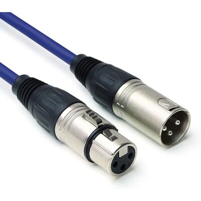 keepdrum - DMX004 - Blau - 3m - DMX Kabel keepdrum - DMX004 - Blau - 3m - DMX Kabel