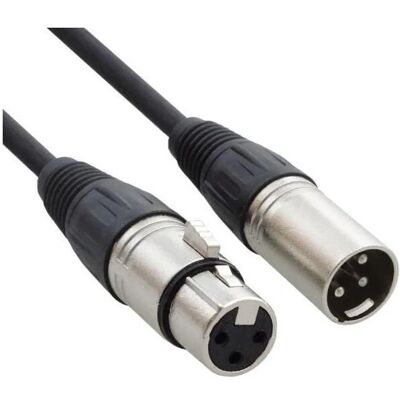 keepdrum - DMX Kabel 15m - Schwarz - Blau - DMX Cable keepdrum - DMX Kabel 15m - Schwarz - Blau - DMX Cable