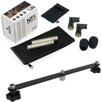RØDE NT5 MP Mikrofon-Set mit STB01 Stereo-Schiene - Mikrofon RØDE NT5 MP Mikrofon-Set mit STB01 Stereo-Schiene - Mikrofon