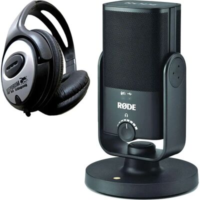 RØDE NT-USB MINI Kompakt USB Kondensatormikrofon mit Kopfhörer - Mikrofon RØDE NT-USB MINI Kompakt USB Kondensatormikrofon mit Kopfhörer - Mikrofon