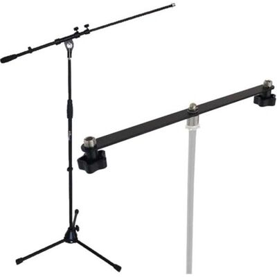 keepdrum - STB01 - Schwarz - 33cm Abstand - Stereo-Schiene keepdrum - STB01 - Schwarz - 33cm Abstand - Stereo-Schiene