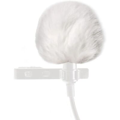 Keepdrum - WS05-WH - Weiss - Lavalier-Mikrofon - Mikrofon-Windschutz Keepdrum - WS05-WH - Weiss - Lavalier-Mikrofon - Mikrofon-Windschutz