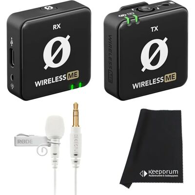 RØDE Wireless ME Mikrofon mit Lavalier GO Weiss - Mikrofon RØDE Wireless ME Mikrofon mit Lavalier GO Weiss - Mikrofon