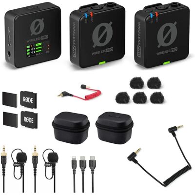 RØDE Wireless Pro Mikrofonset - 2-Kanal, 260m Reichweite RØDE Wireless Pro Mikrofonset - 2-Kanal, 260m Reichweite
