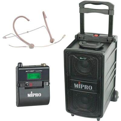 Mipro - MA-727 - Aktiv - Headsetbundle - PA-Lautsprecher Mipro - MA-727 - Aktiv - Headsetbundle - PA-Lautsprecher