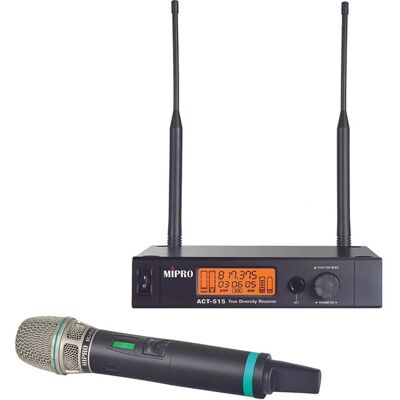 Mipro - ACT-515 - 823-832 MHz - Handsender - Wireless microphone receiver Mipro - ACT-515 - 823-832 MHz - Handsender - Wireless microphone receiver