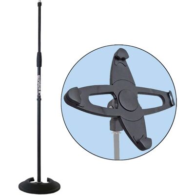 Keepdrum - MS96 - Schwarz - iPad-Halter - Microphone stand Keepdrum - MS96 - Schwarz - iPad-Halter - Microphone stand