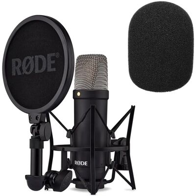 RØDE NT1 Signature Black Mikrofon mit Popschutz - Mikrofon RØDE NT1 Signature Black Mikrofon mit Popschutz - Mikrofon