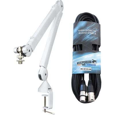 RØDE PSA1+ Mikrofonarm Weiß - Kompakt, Studio Mikrofonständer RØDE PSA1+ Mikrofonarm Weiß - Kompakt, Studio Mikrofonständer