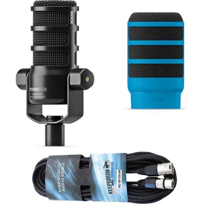 RØDE Podmic USB Blau - Podcastmikrofon RØDE Podmic USB Blau - Podcastmikrofon