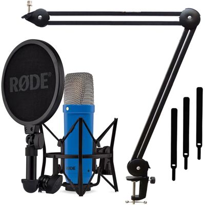 RØDE NT1 Signature Cobalt Blau Mikrofon - Studio Kondensator RØDE NT1 Signature Cobalt Blau Mikrofon - Studio Kondensator