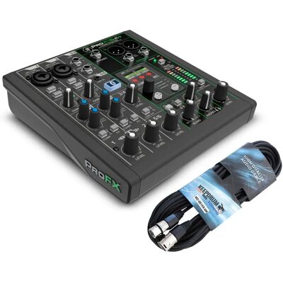 Mackie - ProFX6v3+ - 6-Kanal - Analogmixer Mackie - ProFX6v3+ - 6-Kanal - Analogmixer