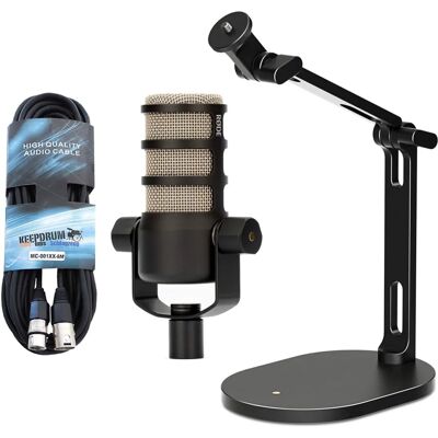 RØDE Podmic Dynamisches Mikrofon - Podcast, Sprache, Live RØDE Podmic Dynamisches Mikrofon - Podcast, Sprache, Live