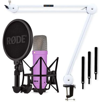 RØDE - NT1 Signature - Lila - Weiß - Microphone RØDE - NT1 Signature - Lila - Weiß - Microphone