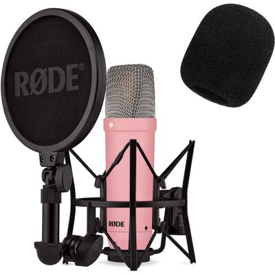 RØDE NT1 Signature Pink Mikrofon mit Popschutz - Mikrofon RØDE NT1 Signature Pink Mikrofon mit Popschutz - Mikrofon