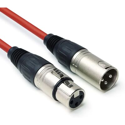 Keepdrum - DMX004 RD - Rot - 6m - DMX-Kabel Keepdrum - DMX004 RD - Rot - 6m - DMX-Kabel