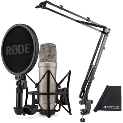 RØDE NT1 5. Generation Mikrofon - Silber mit K&M Arm RØDE NT1 5. Generation Mikrofon - Silber mit K&M Arm