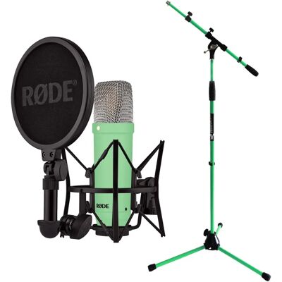 RØDE - NT1 Signature - Grün - Mit Stativ - Mikrofon RØDE - NT1 Signature - Grün - Mit Stativ - Mikrofon