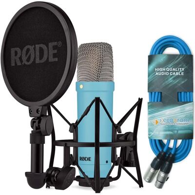 RØDE - NT1 Signature Blau - Deluxe SM6 6m XLR - Microphone RØDE - NT1 Signature Blau - Deluxe SM6 6m XLR - Microphone