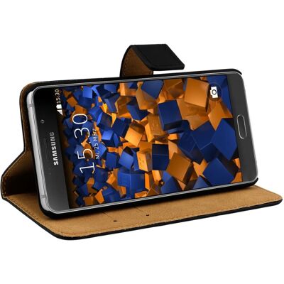 Custodia folio per Samsung Galaxy A5 (2016) mumbi Pelle Nera Custodia folio per Samsung Galaxy A5 (2016) mumbi Pelle Nera