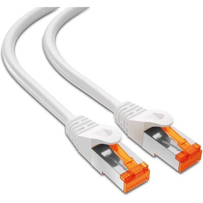 Mumbi - 13843-NETZWERKKABEL CAT 6 - White - Câble Patch Cat6 Ethernet Mumbi - 13843-NETZWERKKABEL CAT 6 - White - Câble Patch Cat6 Ethernet