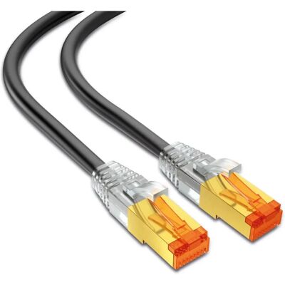 mumbi 13826-NETZWERKKABEL CAT 7 Cable de Red - 10m - Negro mumbi 13826-NETZWERKKABEL CAT 7 Cable de Red - 10m - Negro