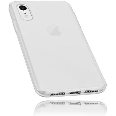 mumbi iPhone XR Witte Siliconen Telefoonhoesje - Schokbestendig mumbi iPhone XR Witte Siliconen Telefoonhoesje - Schokbestendig