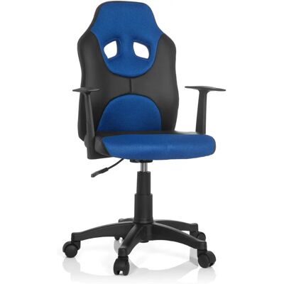 hjh OFFICE KID GAME AL - Regulowana krzesło biurowe dla dzieci Czarny / Niebieski hjh OFFICE KID GAME AL - Regulowana krzesło biurowe dla dzieci Czarny / Niebieski