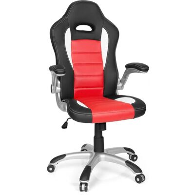 hjh OFFICE Gaming Stoel Nero / rood - Verstelbare sportieve bureaustoel hjh OFFICE Gaming Stoel Nero / rood - Verstelbare sportieve bureaustoel