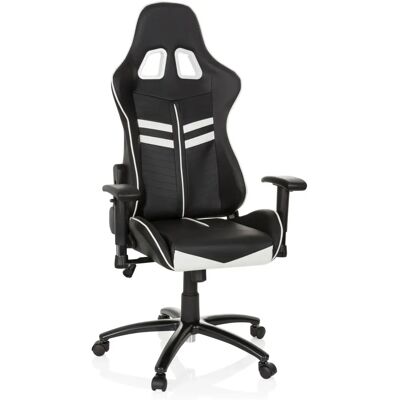 HJH OFFICE League Pro Gaming-Stuhl - Schwarz/Weiß HJH OFFICE League Pro Gaming-Stuhl - Schwarz/Weiß