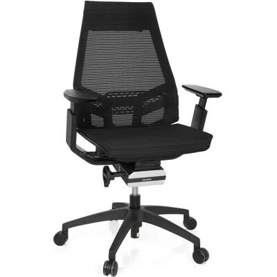 Chaise de Bureau Ergonomique HJH OFFICE Genidia Smart Noire - Pivotante et Respirante Chaise de Bureau Ergonomique HJH OFFICE Genidia Smart Noire - Pivotante et Respirante