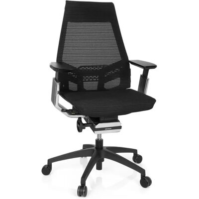 hjh OFFICE GENIDIA SMART BLACK CM - Ergonomischer Bürostuhl - Schwarz & Chrom hjh OFFICE GENIDIA SMART BLACK CM - Ergonomischer Bürostuhl - Schwarz & Chrom