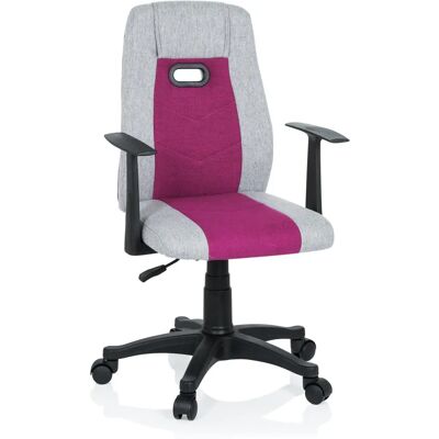 hjh OFFICE KIDDY EXTRA - Chaise ergonomique pour enfants - Gris/Rose hjh OFFICE KIDDY EXTRA - Chaise ergonomique pour enfants - Gris/Rose