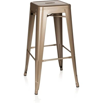 HJH OFFICE Vantaggio High - Metall - 44x44x77cm - Barhocker HJH OFFICE Vantaggio High - Metall - 44x44x77cm - Barhocker