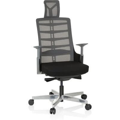 Siège de bureau ergonomique HJH OFFICE Skarif - Noir / Gris Siège de bureau ergonomique HJH OFFICE Skarif - Noir / Gris