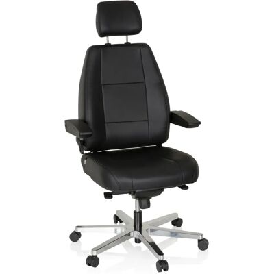 Chaise de Bureau 24 HEURES hjh OFFICE - Design Ergonomique Haut Dossier Noir - Publicité Chaise de Bureau 24 HEURES hjh OFFICE - Design Ergonomique Haut Dossier Noir - Publicité
