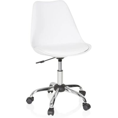 hjh OFFICE FANCY PRO Biała Krzesło Biurowe - Krzesło Biurowe hjh OFFICE FANCY PRO Biała Krzesło Biurowe - Krzesło Biurowe