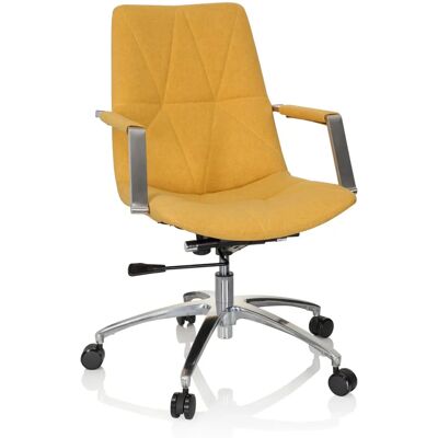 Chaise de Bureau Saranto II Jaune Moutarde Rétro - Publicité Chaise de Bureau Saranto II Jaune Moutarde Rétro - Publicité