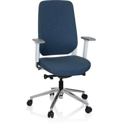 hjh OFFICE Chiaro T4 White Bürostuhl - Blau Ergonomisch Verstellbar hjh OFFICE Chiaro T4 White Bürostuhl - Blau Ergonomisch Verstellbar