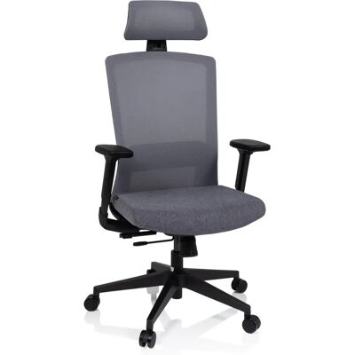 hjh OFFICE CAPTIVO - ergonomiczny szary fotel biurowy hjh OFFICE CAPTIVO - ergonomiczny szary fotel biurowy