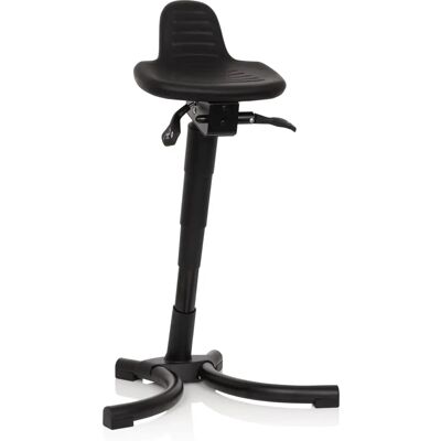 HJH OFFICE Top Work 34 - Höhenverstellbarer ergonomischer Hockel - Büro & Werkstattstuhl HJH OFFICE Top Work 34 - Höhenverstellbarer ergonomischer Hockel - Büro & Werkstattstuhl