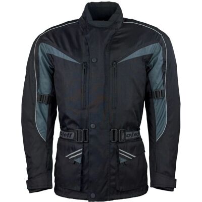 Chaqueta de motocicleta ROLEFF Cologne - Cintas de seguridad, Detalles reflectantes Chaqueta de motocicleta ROLEFF Cologne - Cintas de seguridad, Detalles reflectantes