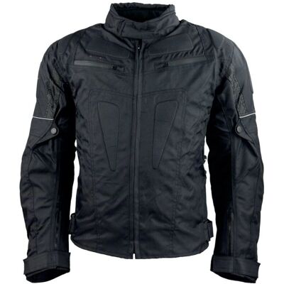 Roleff RIGA 6XL Wasserdichte Motorradjacke mit Sicherheitsstreifen Roleff RIGA 6XL Wasserdichte Motorradjacke mit Sicherheitsstreifen